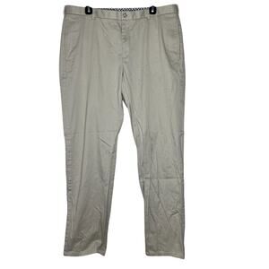 Onward Reserve Chino Pants 38 x 34 Beige Classic Cotton Lightweight Casual